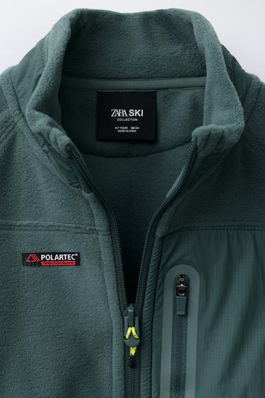 VESTE POLAIRE TECHNIQUE POLARTEC ® - Vert d'eau de Zara - Image 2