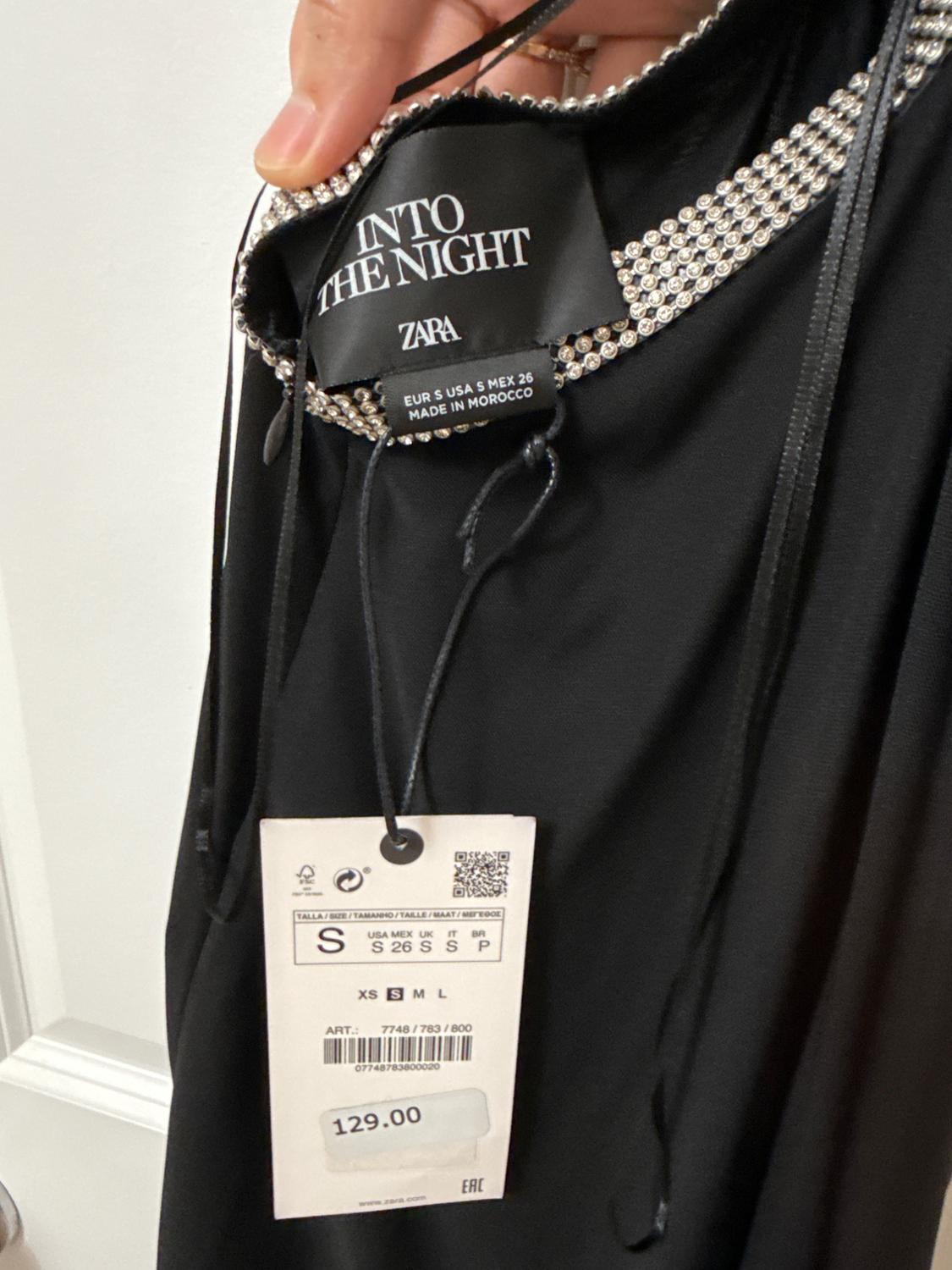 RHINESTONE DRAPED DRESS LIMITED EDITION - Image 4