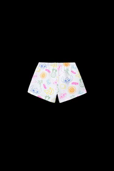 BERMUDA ESTAMPADA LILO & STITCH © DISNEY - Blanco roto de Zara