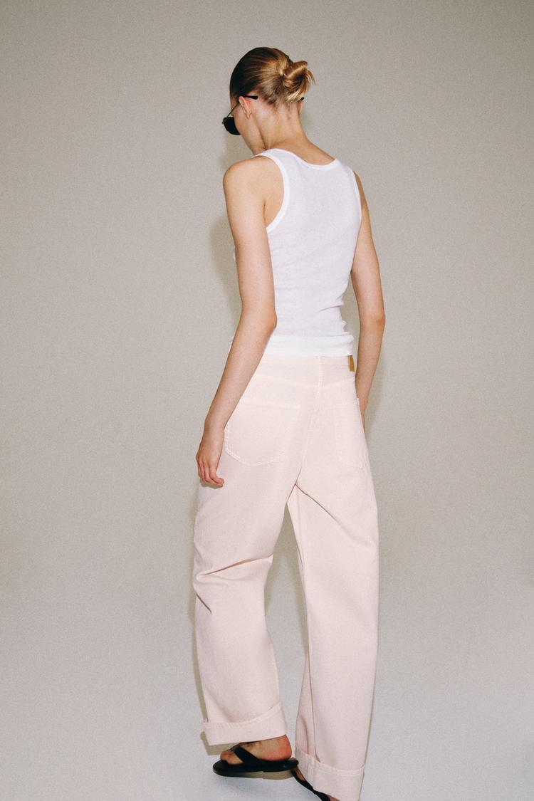 Jeans baggy de tiro medio ZW COLLECTION 5