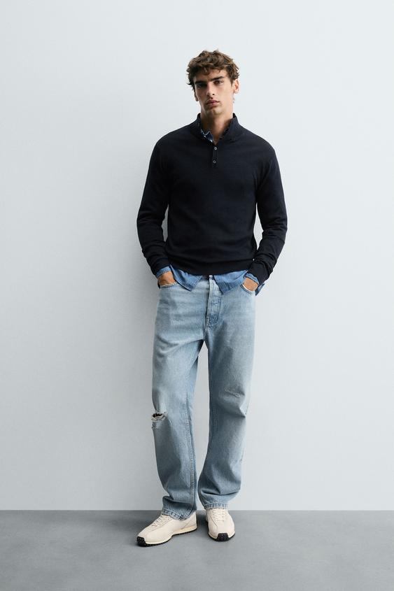 WOOL HENLEY JUMPER