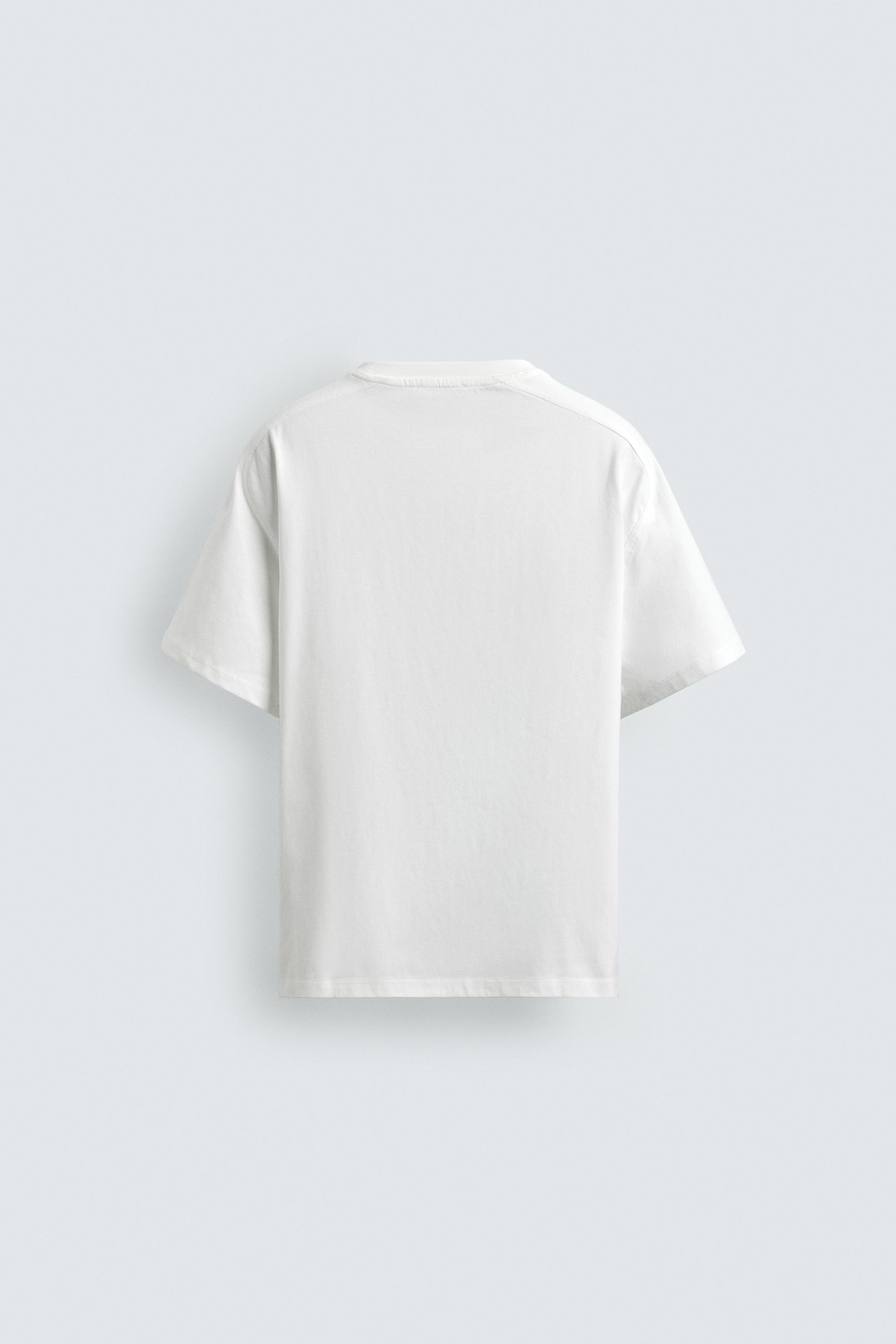 T-SHIRT RELAXED FIT À COUTURES