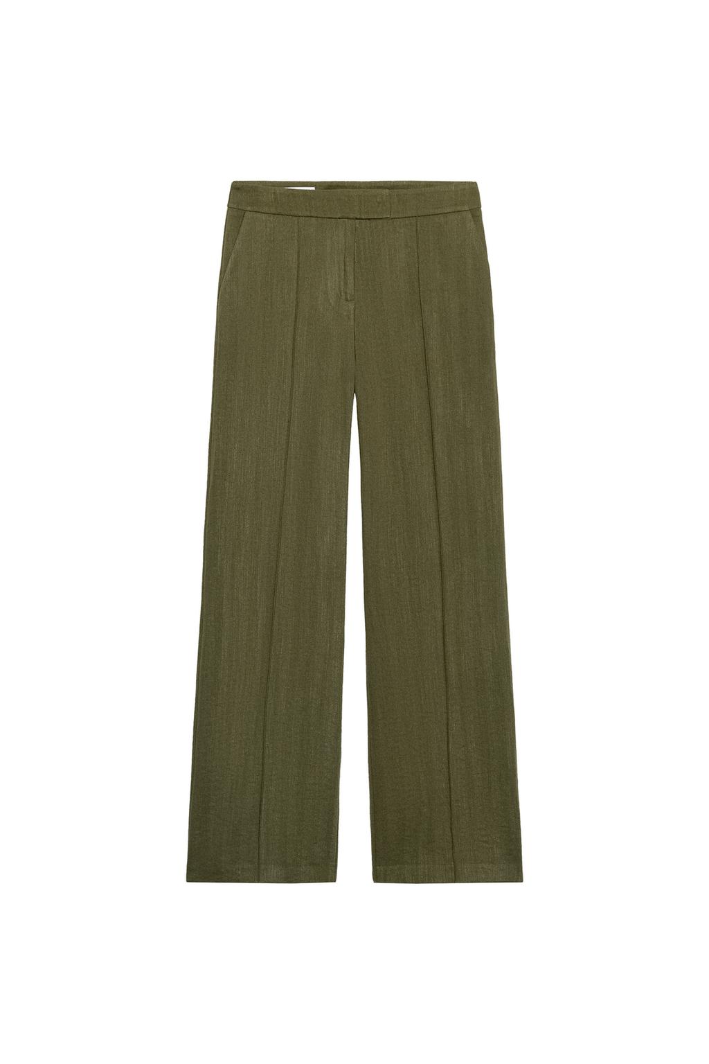 STRAIGHT LEG PIN TUCK PANTS - image 3