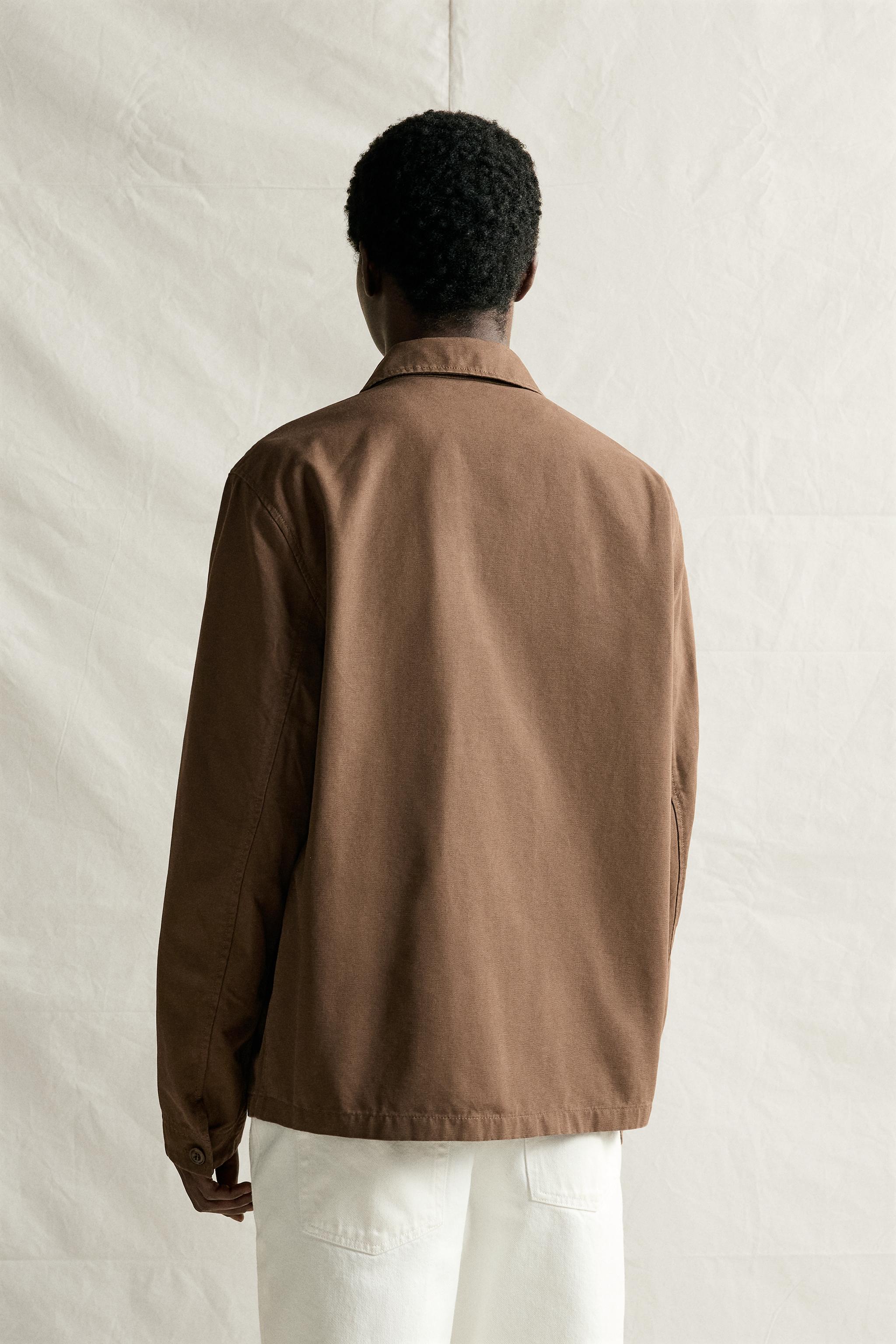 SURCHEMISE REGULAR FIT CANVAS