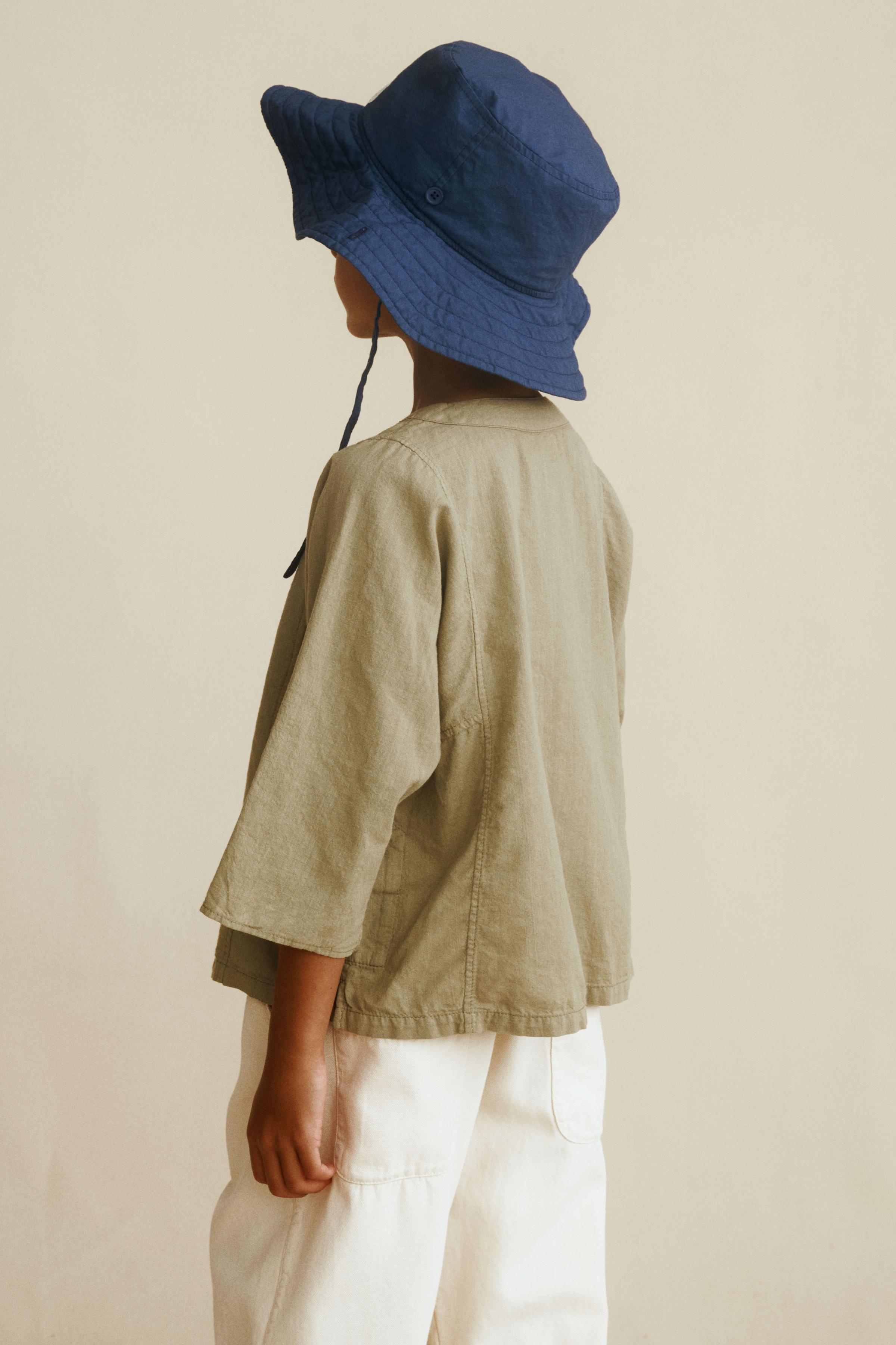 Детские головные уборы Zara CREATED BY CARAMEL LONDON X ZARA BUCKET HAT — фото 7