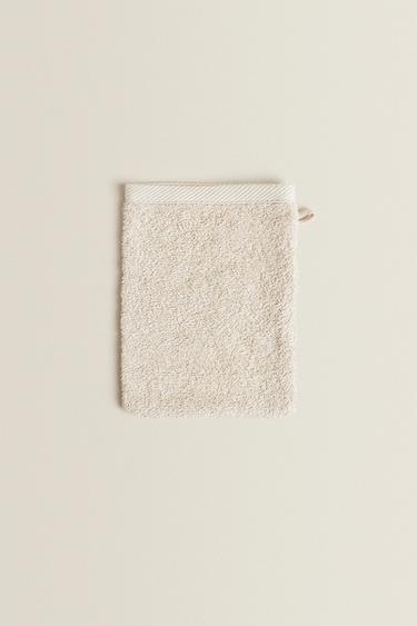 GANT DE TOILETTE COTON ÉPONGE - Sable de Zara - Image 0