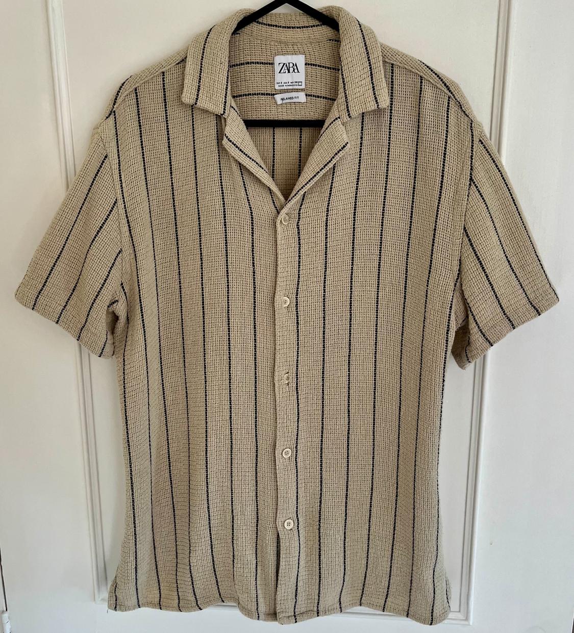 STRIPED TEXTURED SHIRT
