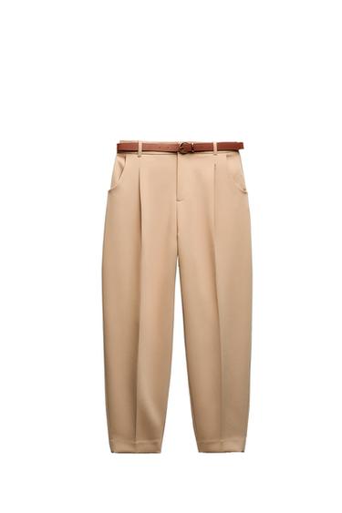 PANTALÓN CARROT CINTURÓN