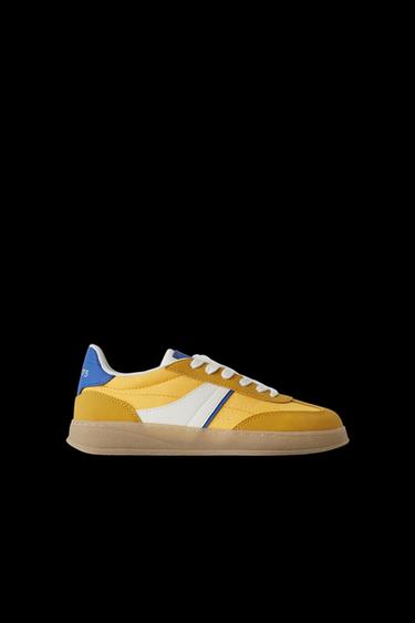 CONTRAST SNEAKERS - Yellow by Zara - Image 0