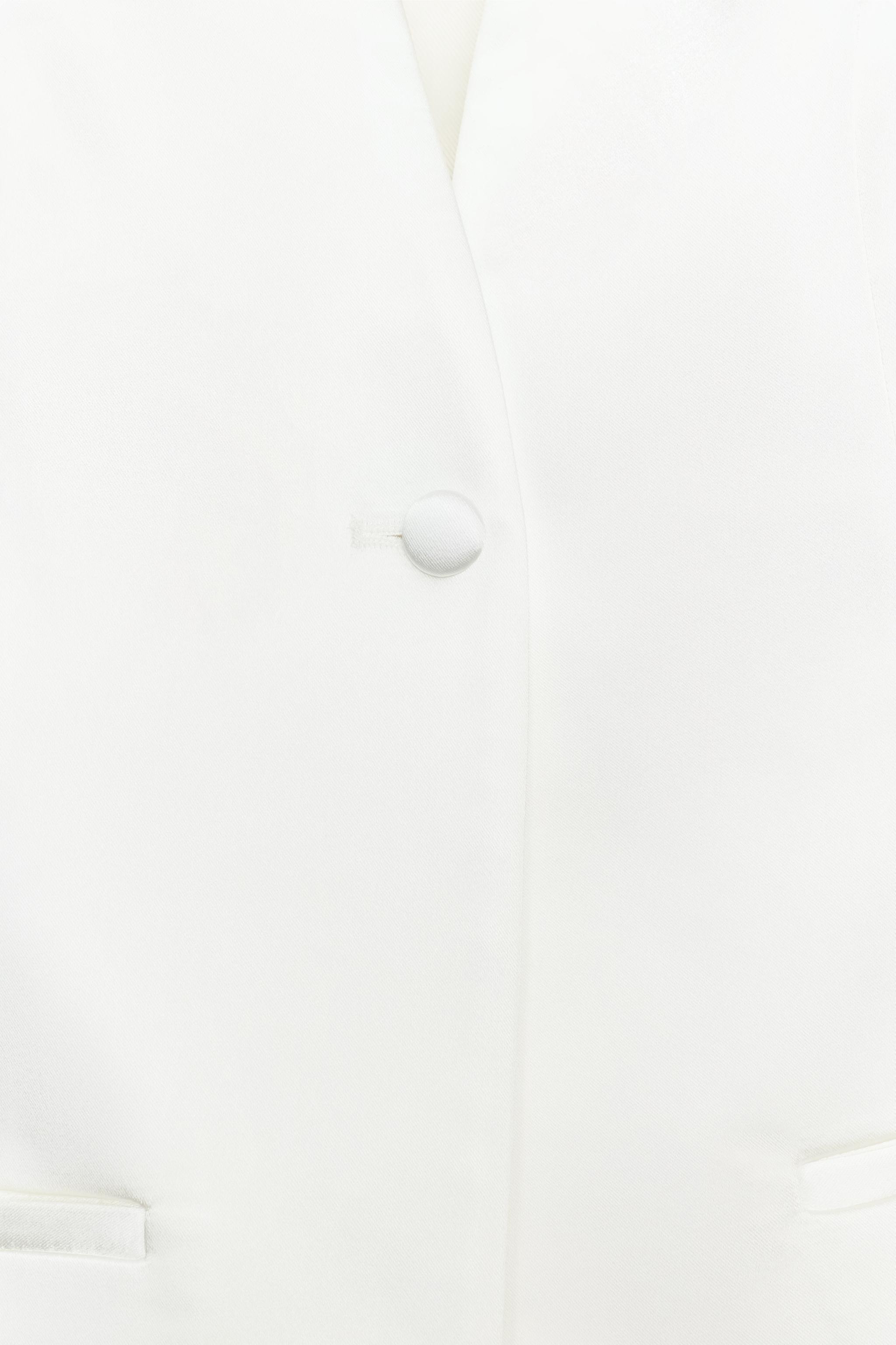 SATIN HALTER VEST