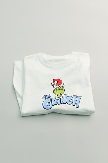 THE GRINCH ™ DR. SEUSS ENTERPRISES © PRINTED T-SHIRT - White by Zara