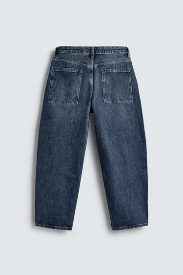 JEAN FUSELÉ LARGE - Bleu de Zara - Image 7