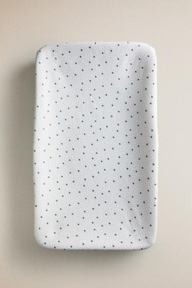 LEAF BABY CHANGING MAT COVER - Ecru by Zara - Image 4