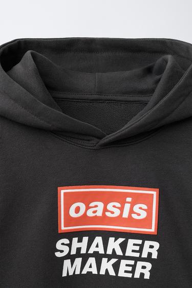 Zara OASIS ® HOODED SWEATSHIRT - Anthracite grey