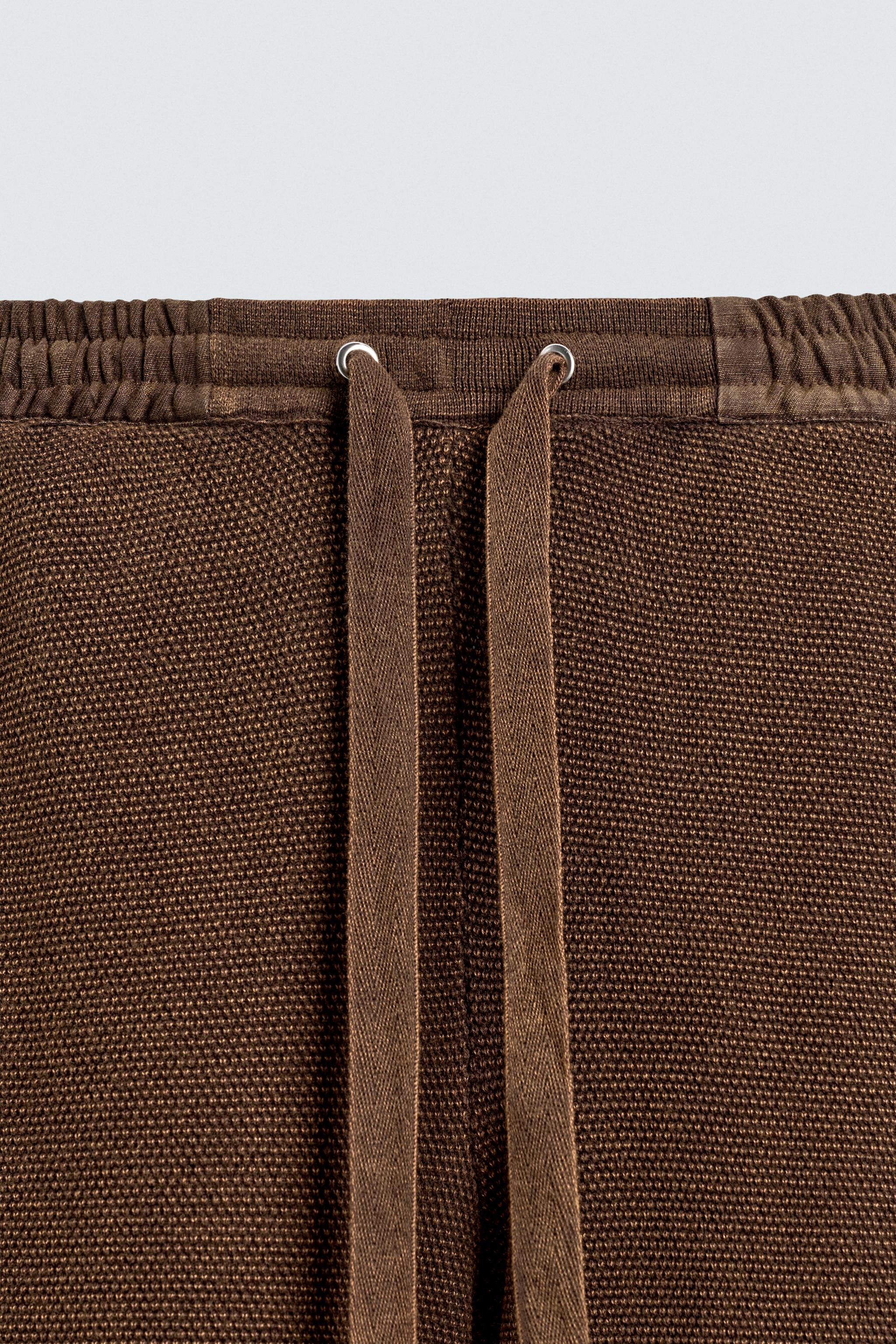 KNIT JOGGER PANTS WITH STRIPES X SR_A