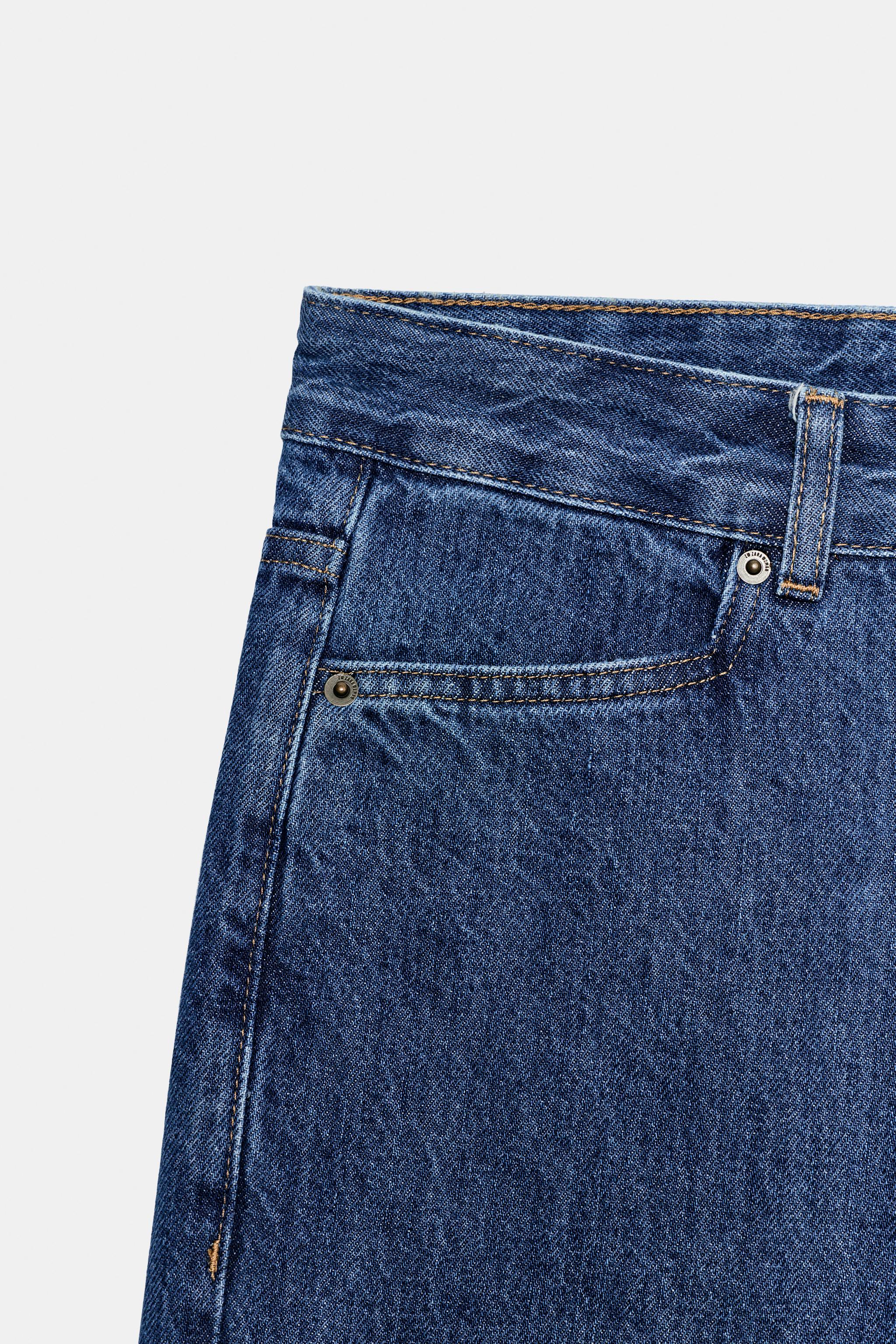 BERMUDA EN JEAN TAILLE MOYENNE ZW COLLECTION