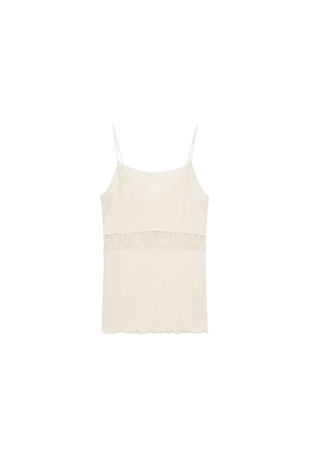 SEAMLESS LACE TOP - image 3