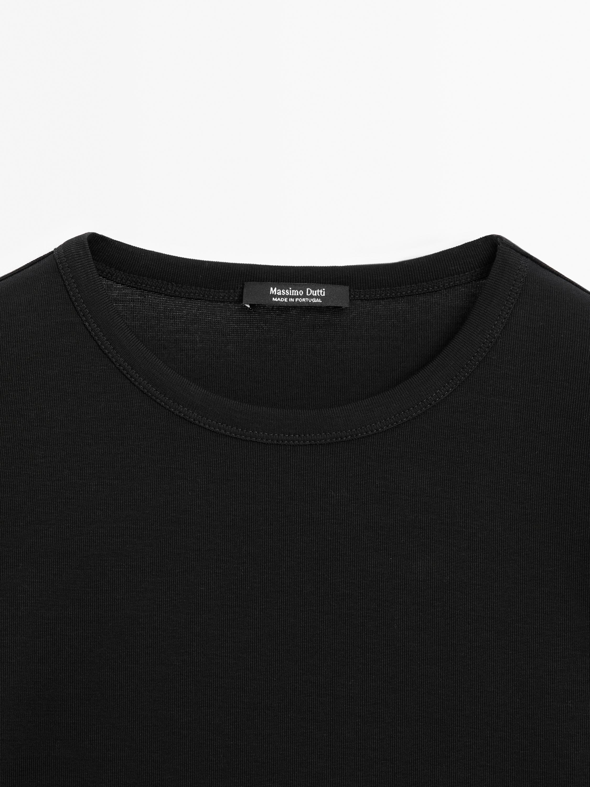 100% mercerised cotton short sleeve T-shirt