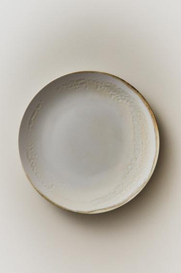 ASSIETTE PLATE GRÈS - Écru de Zara - Image 5