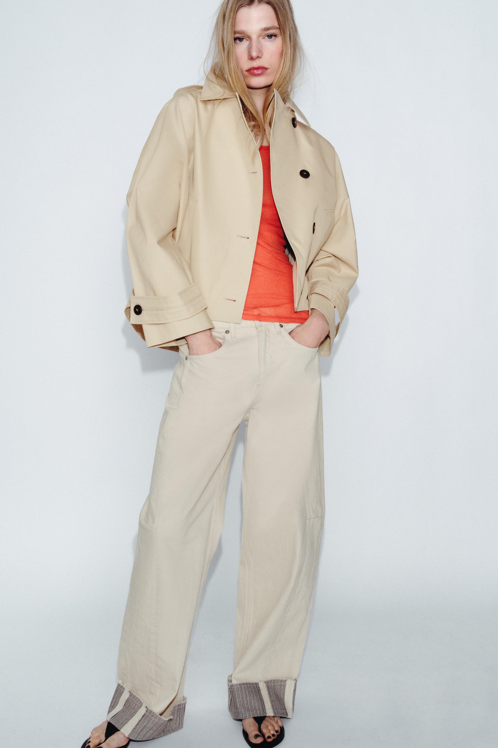 SHORT WATER REPELLENT TRENCH COAT ZW COLLECTION