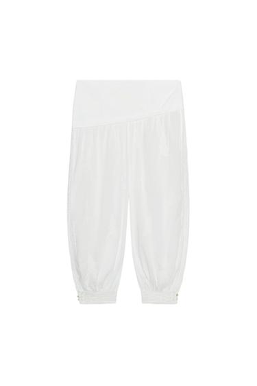 ZW COLLECTION EMBROIDERED SAROUEL TROUSERS