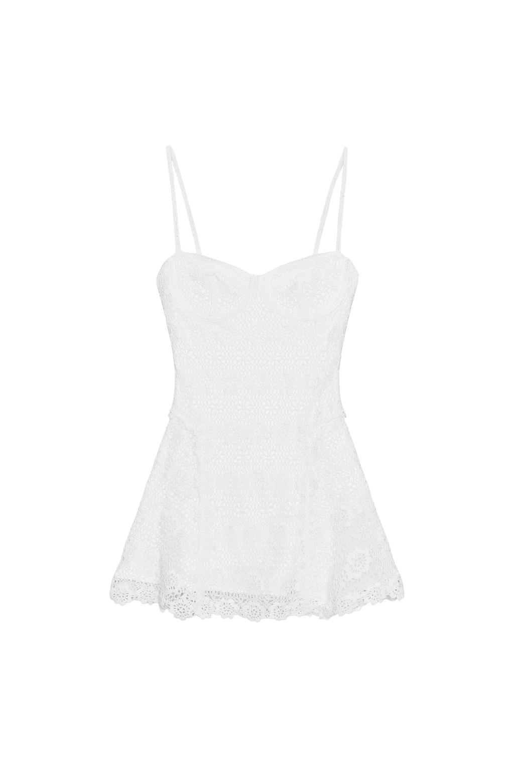 SHORT CROCHET DRESS - image 3