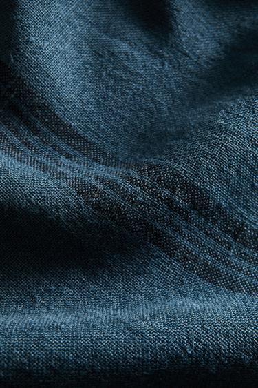 NAPPE LIN ÉPAIS COLORÉ - Bleu de Zara - Image 3