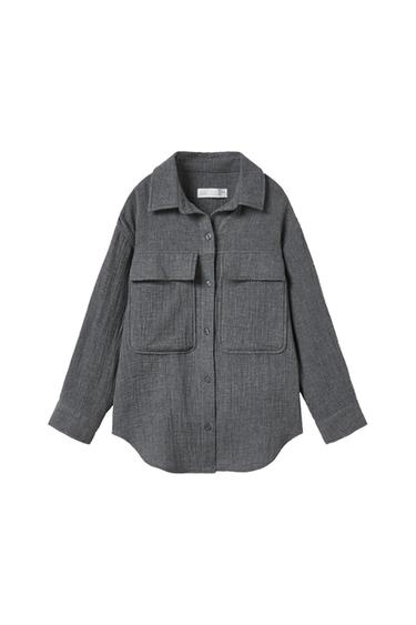 OVERSIZE TEXTURED SHIRT