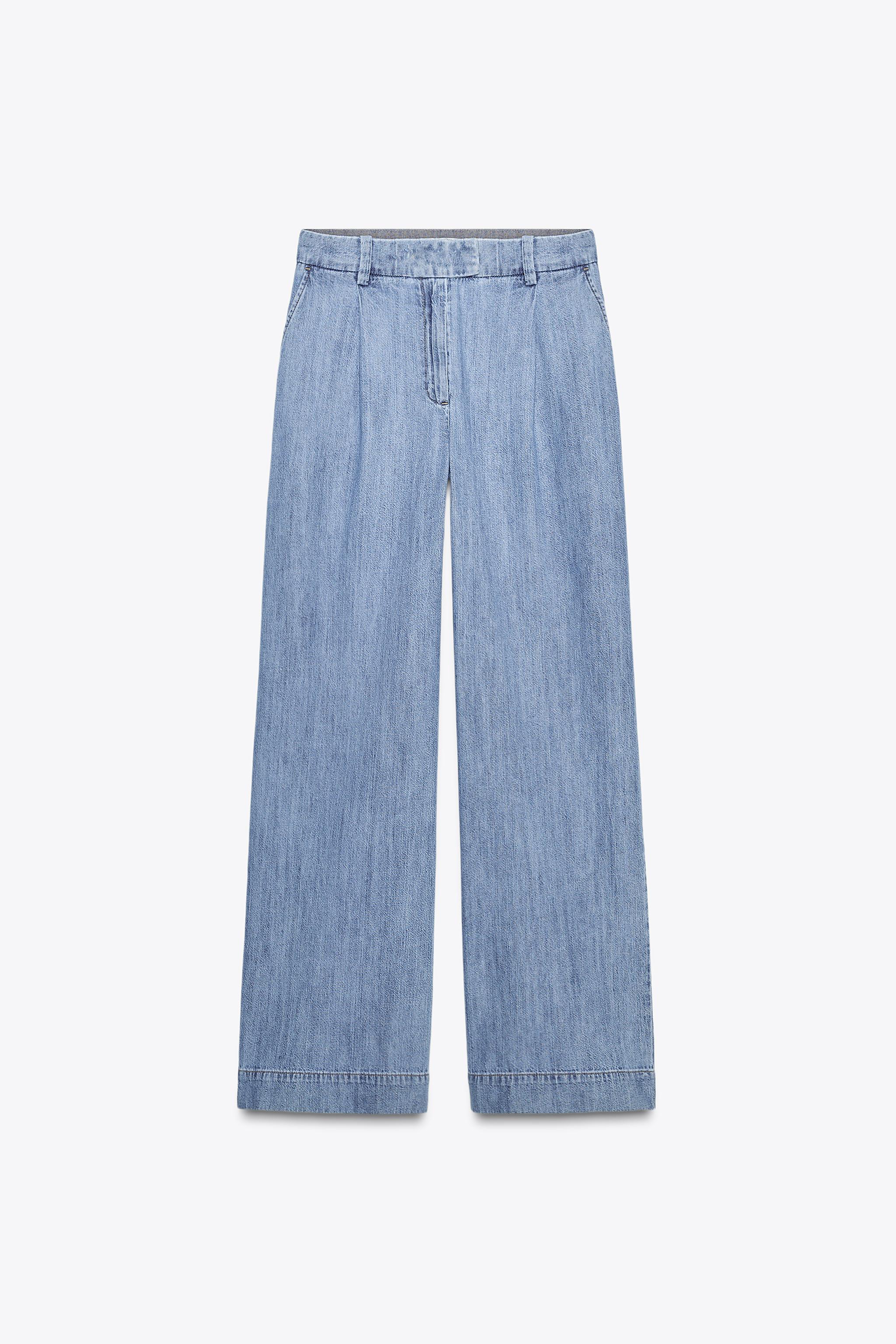 HIGH RISE Z1975 DARTED WIDE LEG JEANS