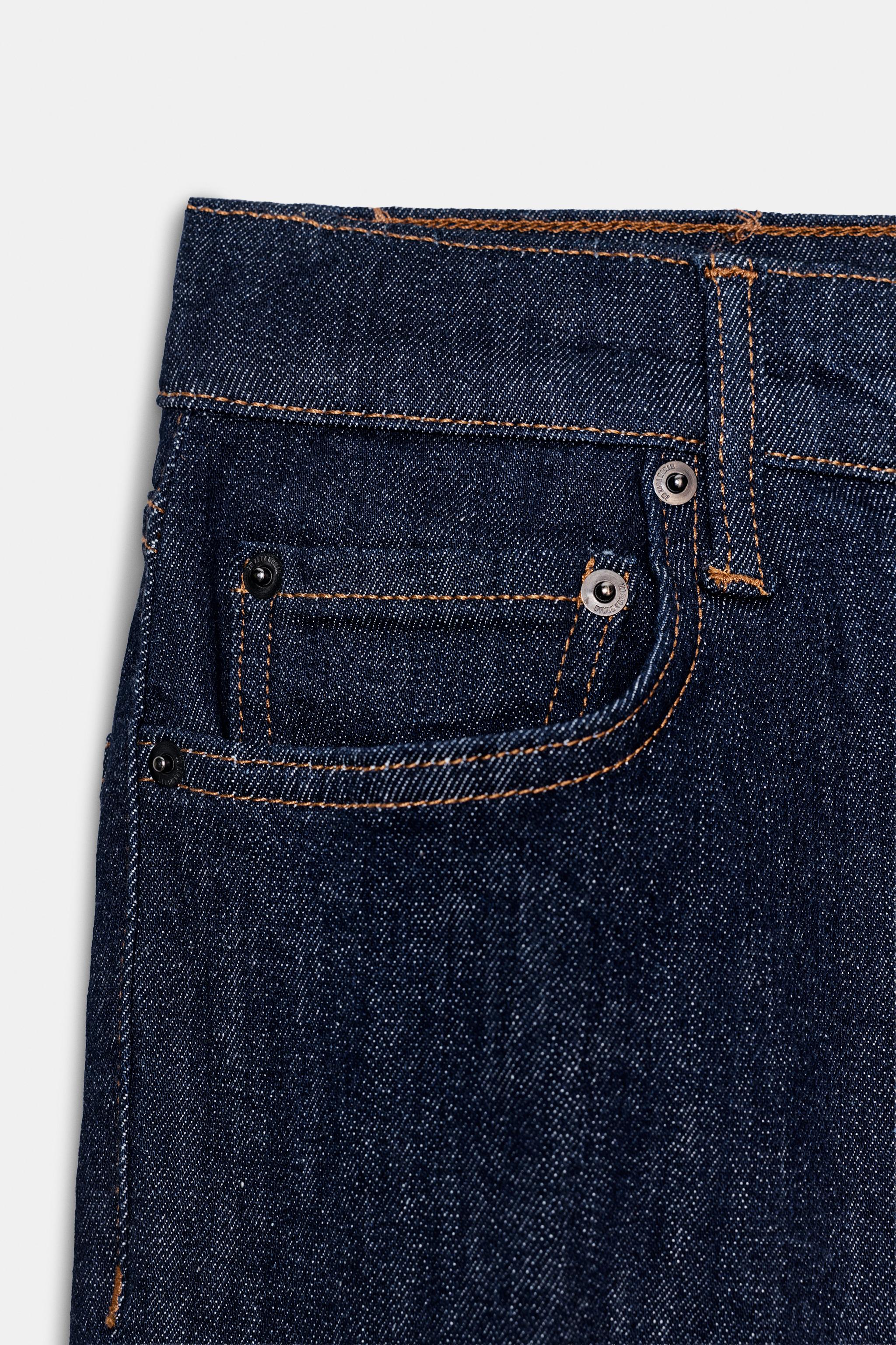 JEANS ZW COLLECTION BOOTCUT ミッドライズ - ブルー | ZARA