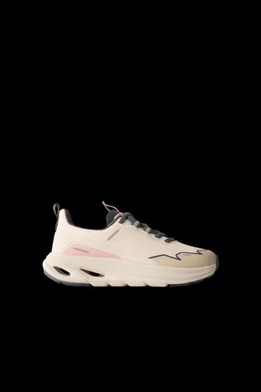 TRAINERS WITH SOLE DETAIL - Beige by Zara - Image 0