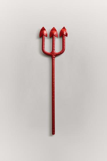 CHILDREN'S DEVIL HALLOWEEN TRIDENT - Red by Zara