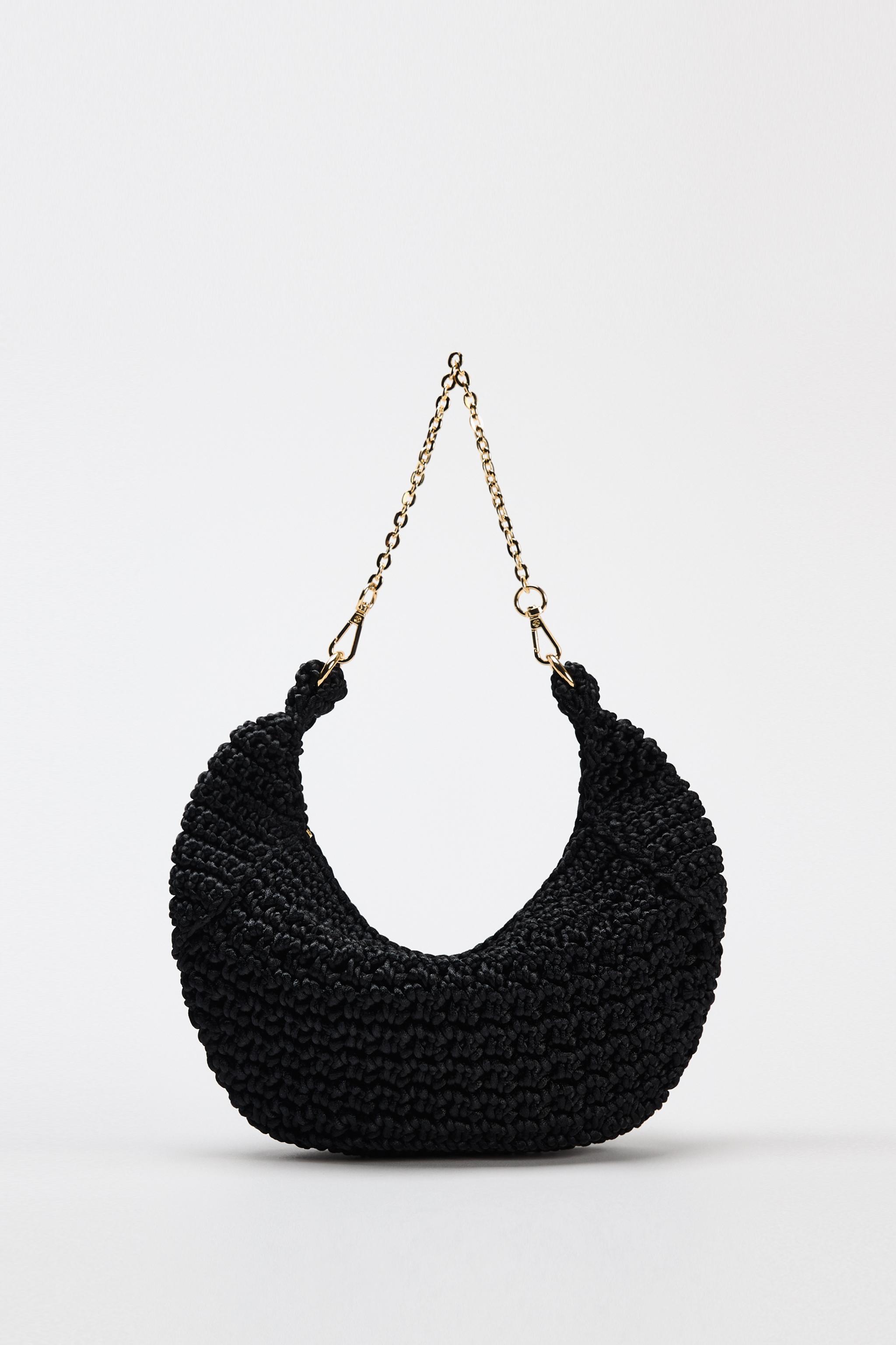 WOVEN SHOULDER BAG