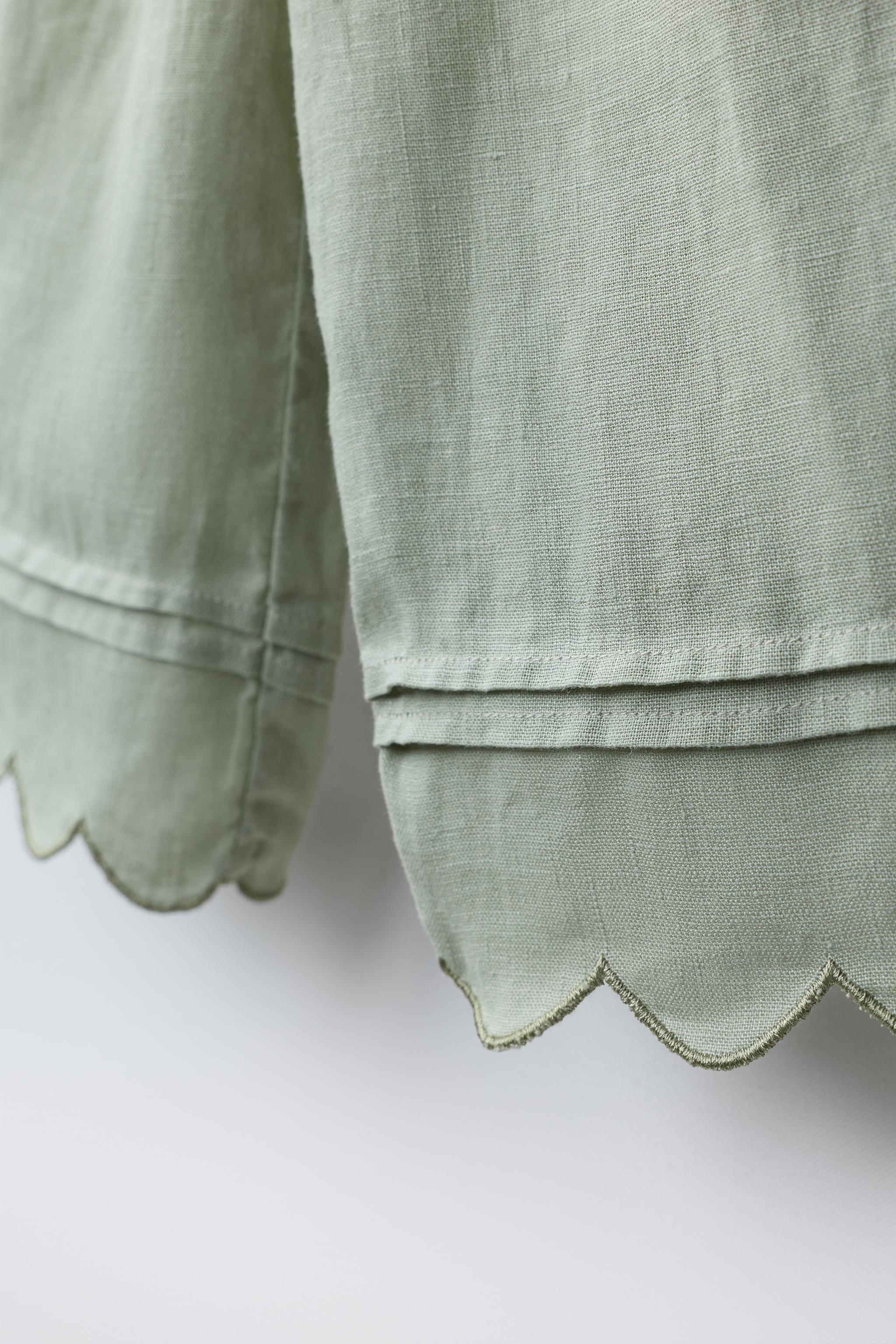 JUPE-CULOTTE 100% LIN