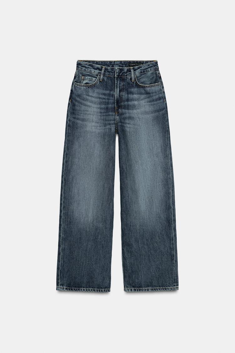 ZW COLLECTION MID-RISE BAGGY JEANS
