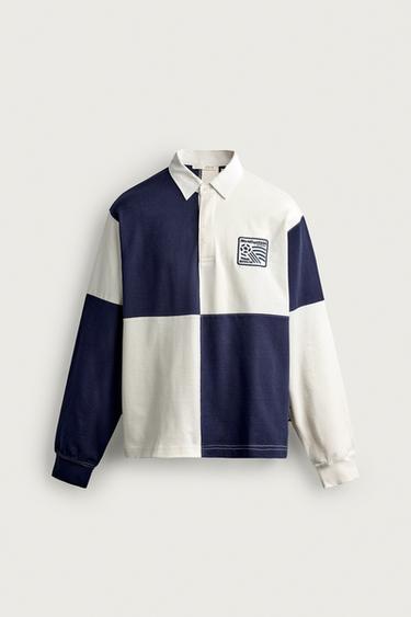 POLO COLOR BLOCK USA 94 FIFA WORLD CUP™ FIFA CLASSICS - Bleu marine de Zara