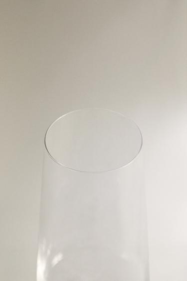 CONICAL CRYSTALLINE FLUTE GLASS -  by Zara - Image 2