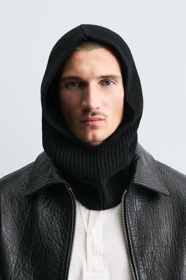 WOOL BLEND BALACLAVA - Black by Zara - Image 0