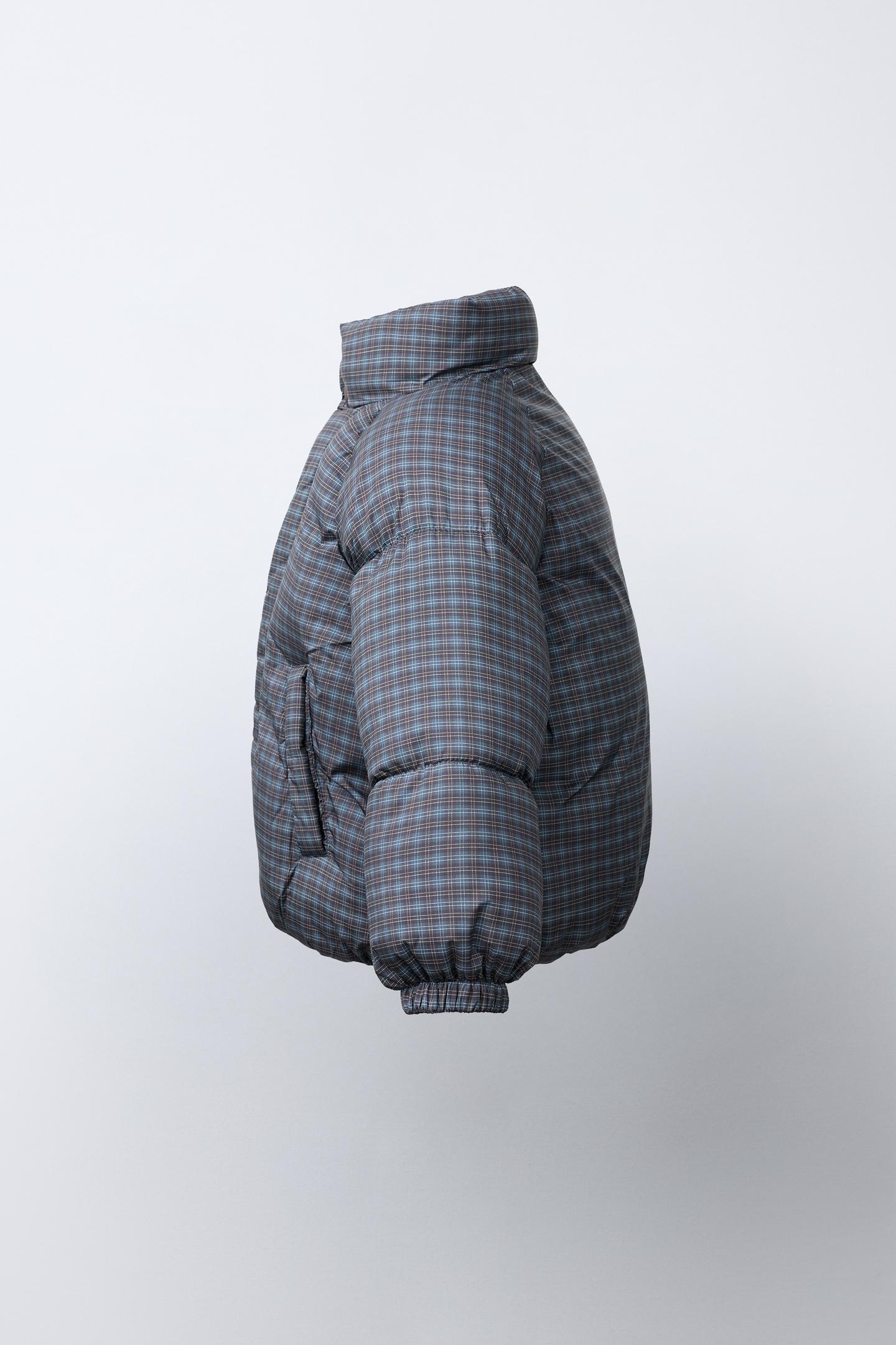 Детская куртка Zara Plaid Quilted, цвет: Серый — фото 3