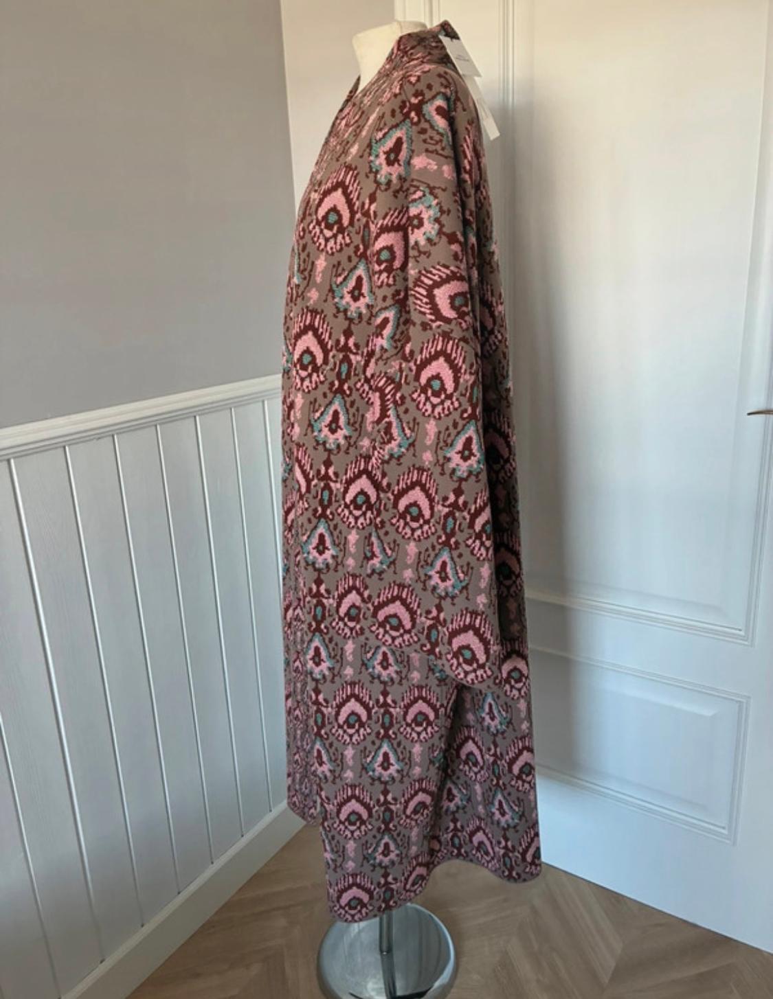 JACQUARD KNIT KIMONO COAT - SPECIAL EDITION - Image 4