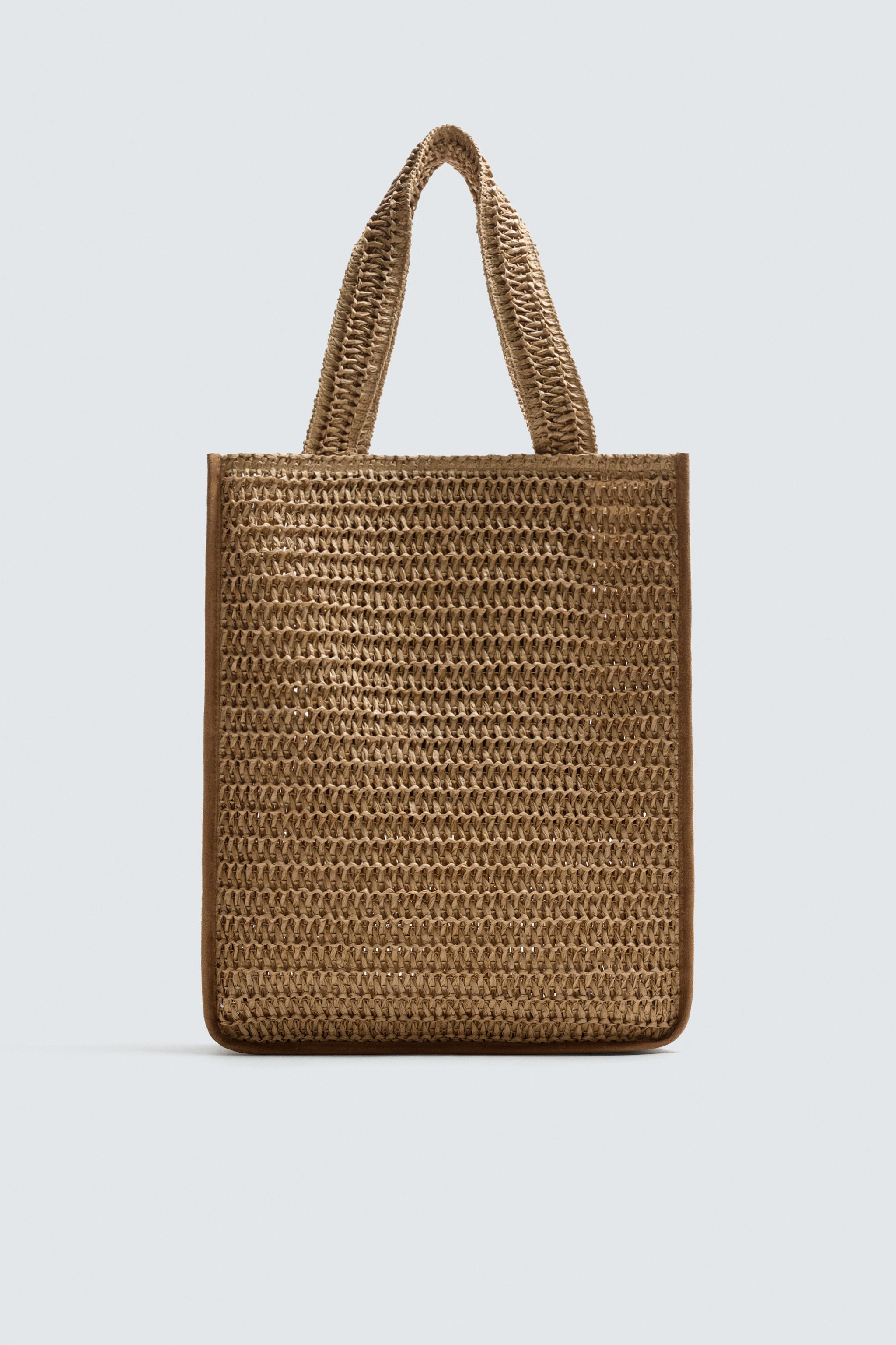 ZARA トートバッグ ボストンバッグ　レザー ZARA】レザートートバッグ 6090/510/624 (ZARA/トートバッグ