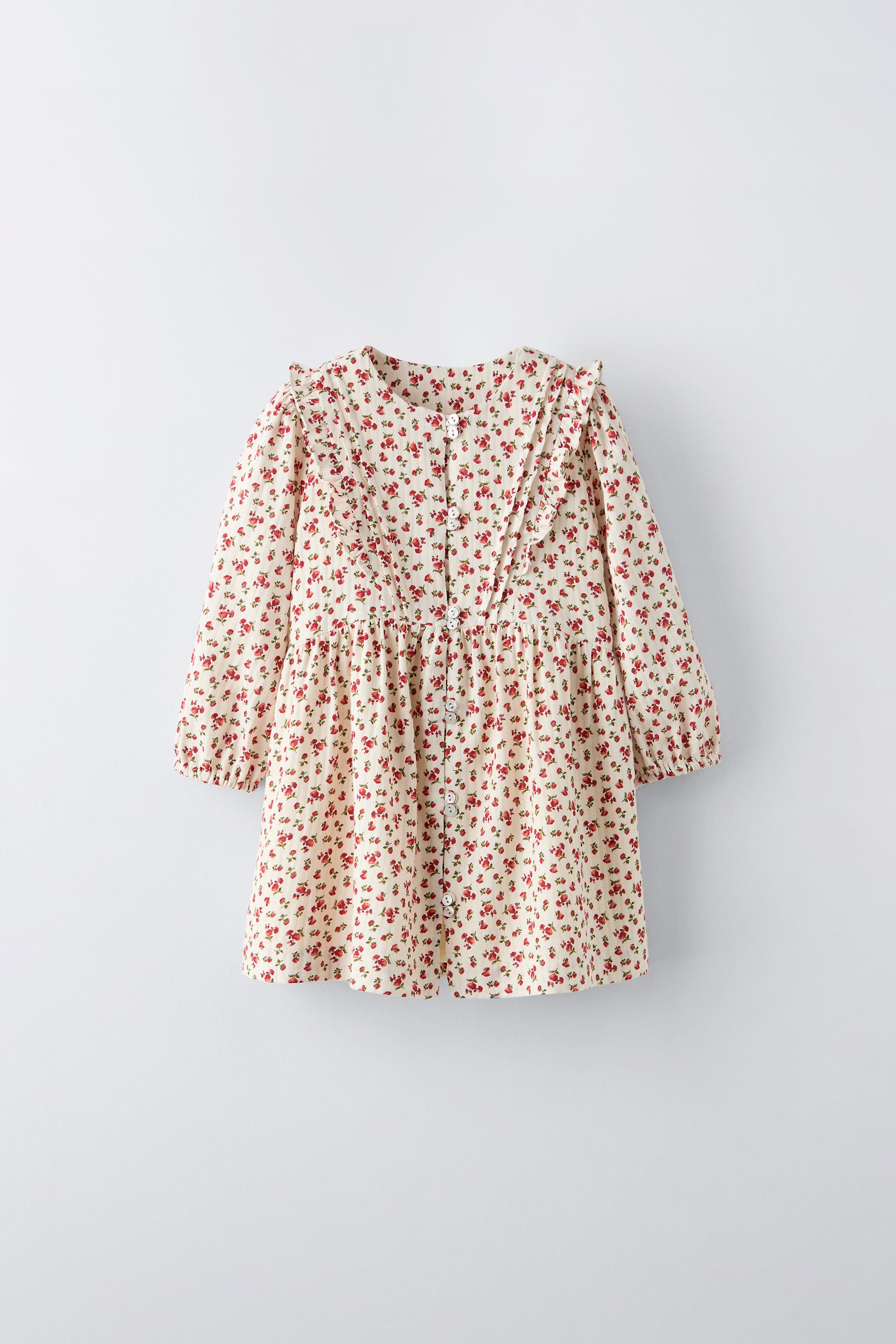 Zara baby girl 2-3 floral authentic dress spring