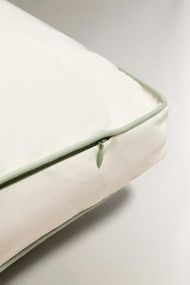 COUSSIN ASSISE BANQUETTE D’EXTÉRIEUR UNIE - Écru de Zara - Image 4