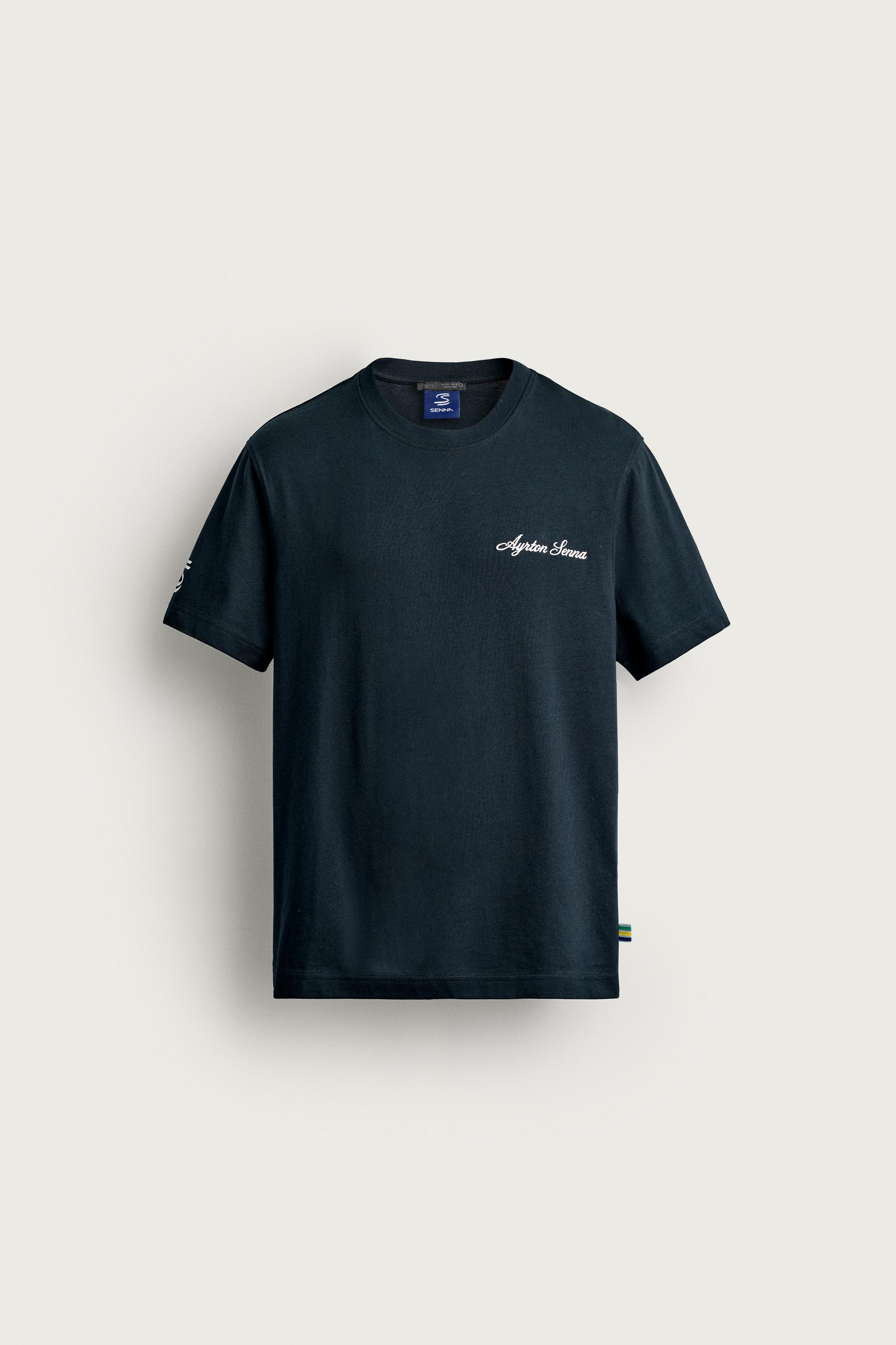 CAMISETA ESTAMPADO FOTOGRÁFICO AYRTON SENNA © SENNA BRANDS