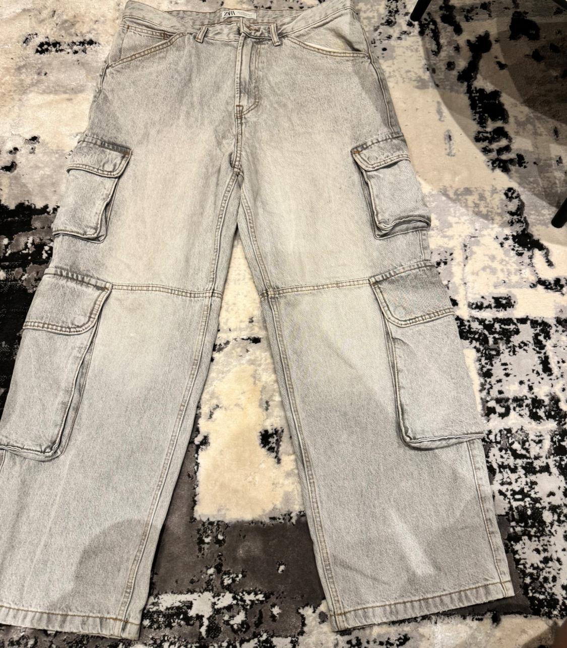 UTILITY CARGO JEANS - Image 2