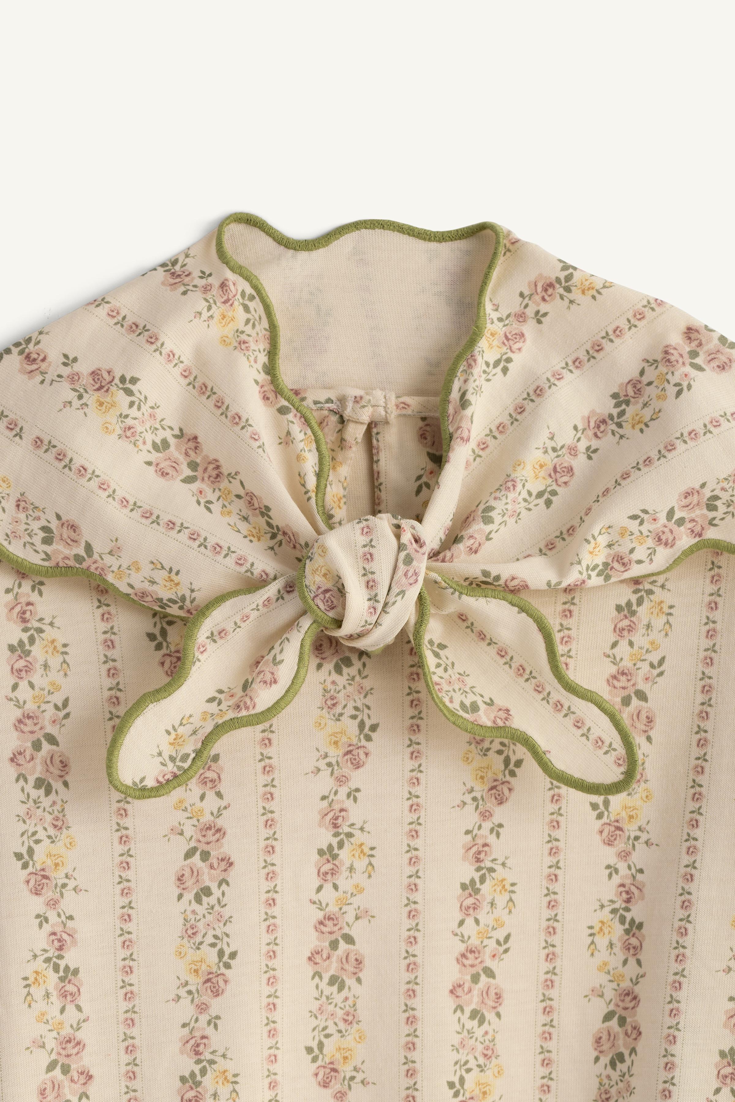 LIMITED EDITION FLORAL SCARF DRESS
