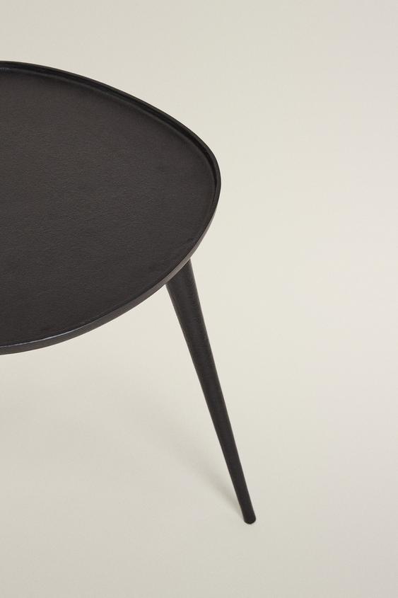 TABLE D'APPOINT MÉTAL - Noir de Zara - Image 2