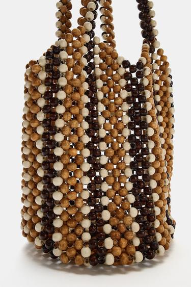 BEADED SHOULDER BAG - Multicoloured by Zara - Image 4