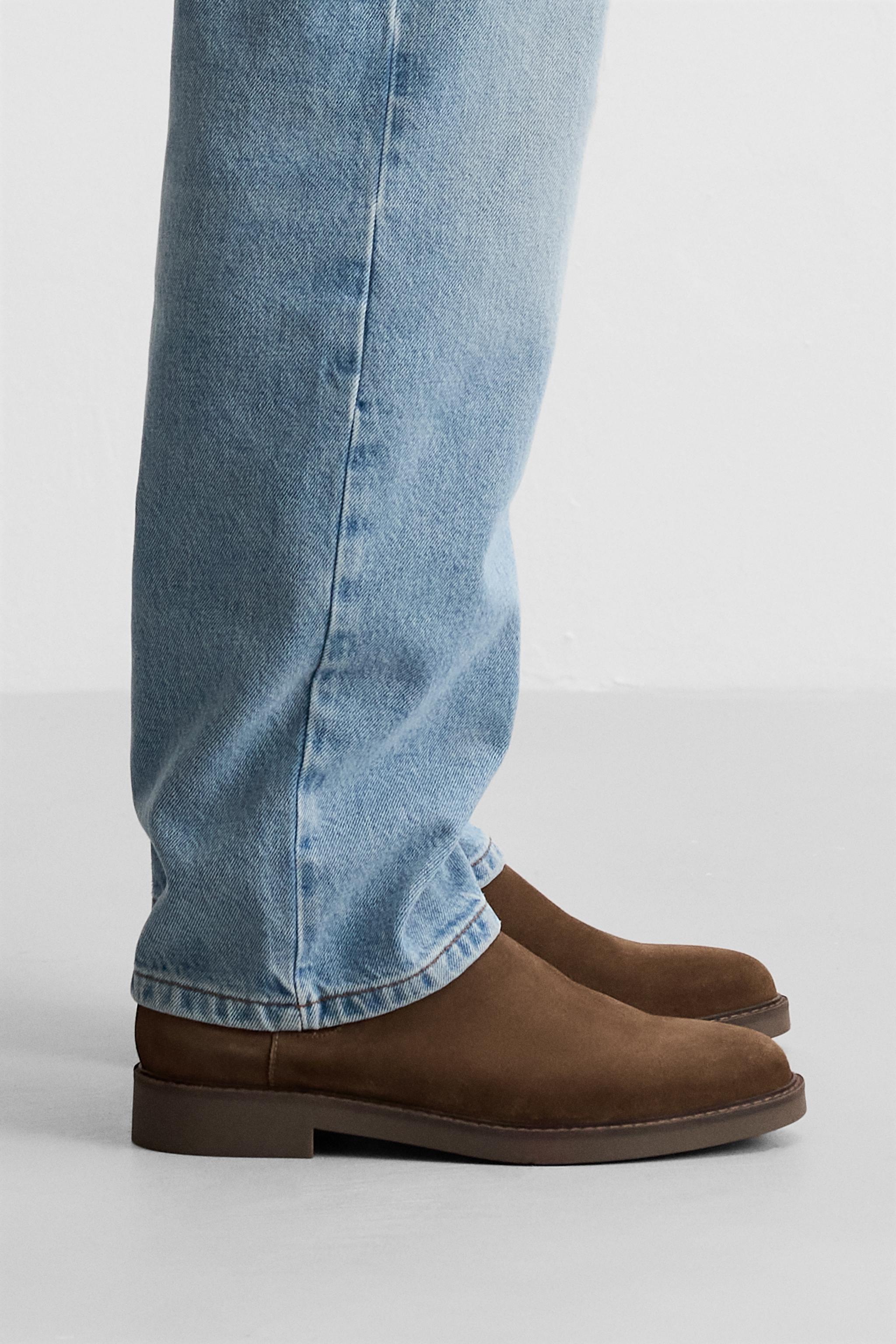 Cognac suede chelsea boots best sale