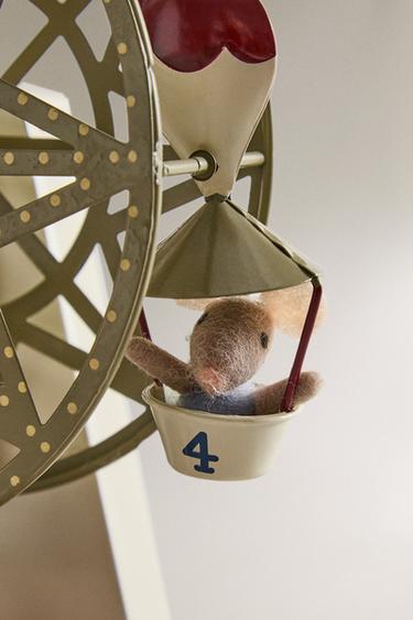 MUSICAL FERRIS WHEEL CHRISTMAS DECORATION - Multicoloured by Zara - Image 2